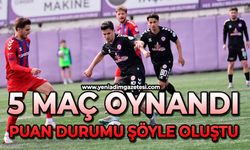 5 maç oynandı: Puan durumu şöyle oluştu