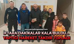 İftara dakikalar kala buldu: Yaptığı hareket takdir topladı