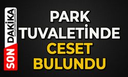 Park lavabosunda erkek cesedi bulundu