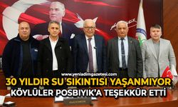 30 yıldır su sıkıntısı yaşanmıyor: Köylüler Posbıyık’a teşekkür etti
