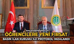 Öğrencilere yeni fırsat: Basın İlan Kurumu ile protokol imzalandı