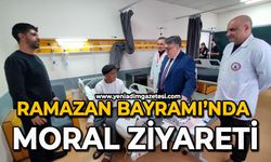 Ramazan Bayramı’nda moral ziyareti