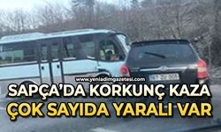 Sapça'da korkunç kaza: Yaralılar var