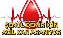 Şenol Demir için acil kan aranıyor