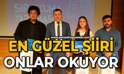 En güzel şiiri onlar okuyor