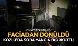 Faciadan dönüldü: Kozlu’da soba yangını korkuttu