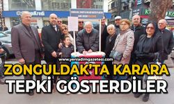 Zonguldak karara tepki gösterdi