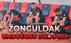 Zonguldak umduğunu bulamadı