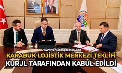 Karabük Lojistik Merkezi teklifi kurul tarafından kabul edildi