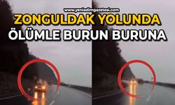 Zonguldak yolunda ölümle burun buruna