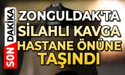 Zonguldak'ta silahlı kavga hastane önüne taşındı