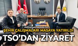 Şehir çalışmaları masaya yatırıldı: TSO’dan ziyaret