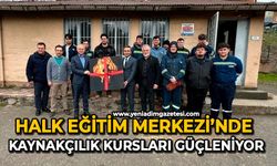 Halk Eğitim Merkezi’nde kaynakçılık kursları güçleniyor