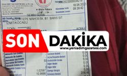 Vatandaş faturada görünce şok oldu