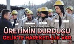 Üretimin durduğu Gelik’te hareketlilik var