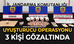 Uyuşturucu operasyonu: 3 kişi gözaltında