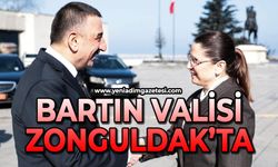 Bartın Valisi Zonguldak’ta