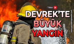 Devrek'te büyük yangın