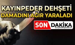 Kayınpeder dehşeti: Damadını bıçakla ağır yaraladı