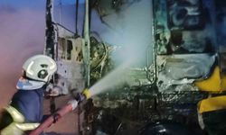 Alevlere teslim olan seyir kullanılamaz hale geldi