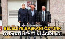Belediye Başkanı Öztürk,  İYİ Parti heyetini ağırladı