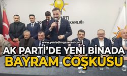 AK Parti'de yeni binada bayram coşkusu