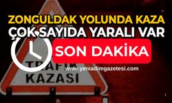 Zonguldak yolunda kaza: Çok sayıda yaralı var