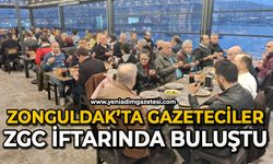 Zonguldak'ta gazeteciler ZGC iftarında bir araya geldi