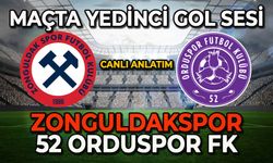 Zonguldakspor-52 Orduspor FK maçında yedinci gol sesi