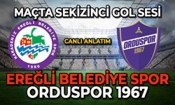 Ereğli-Ordu maçında sekizinci gol sesi