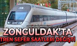 Zonguldak'ta tren sefer saatleri değişti: İşte yeni tarife