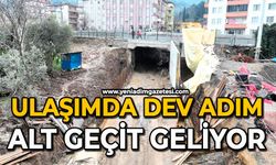 Ulaşımda dev adım: Alt geçit geliyor