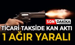 Ticari takside kan aktı: 1 ağır yaralı