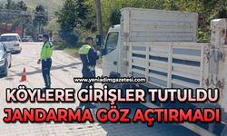 Köylere girişler tutuldu: Jandarma göz açtırmadı