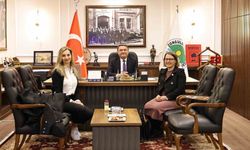 Alman başkatipten Başkan Erdem'e ziyaret