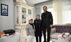 Başkanı Özlü'den hastalara moral ziyareti