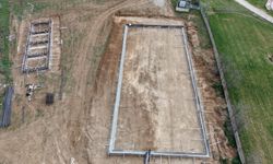 Belediyenin inşa ettiği atlı turizm merkezi yükseliyor