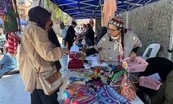 El emeği ürünler şölende sergileniyor