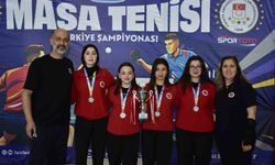 Kastamonu Üniversitesi Ünilig Masa Tenisi Şampiyonası'nda Türkiye ikincisi oldu