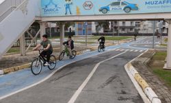 Öğrenciler trafik kurallarını uygulamalı öğreniyor