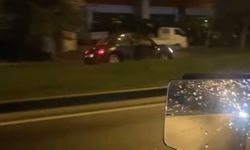 Otomobil ters şeritten kilometrelerce gitti