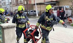 Prizde unutulan saç kurutma makinesi yangın çıkarttı