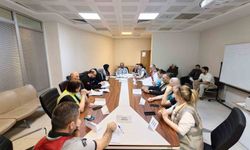 Sağlık ekipleri masa başı tatbikatı yaptı