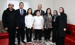 Şehit ailesine anlamlı ziyaret