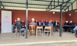 Üreticilerle tarım ve destek buluşması