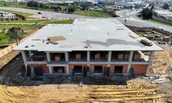Yeni itfaiye binasında çalışmalar yüzde 60'a ulaştı