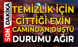 Cam silerken 5. kattan düşerek ağır yaralandı