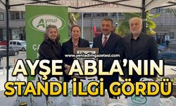 Aynur Abla’nın standı ilgi çekti