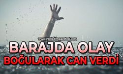 Barajda korkunç ölüm: Boğularak can verdi