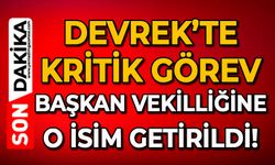 Devrek’te kritik görev: Başkan vekilliğine o isim getirildi!